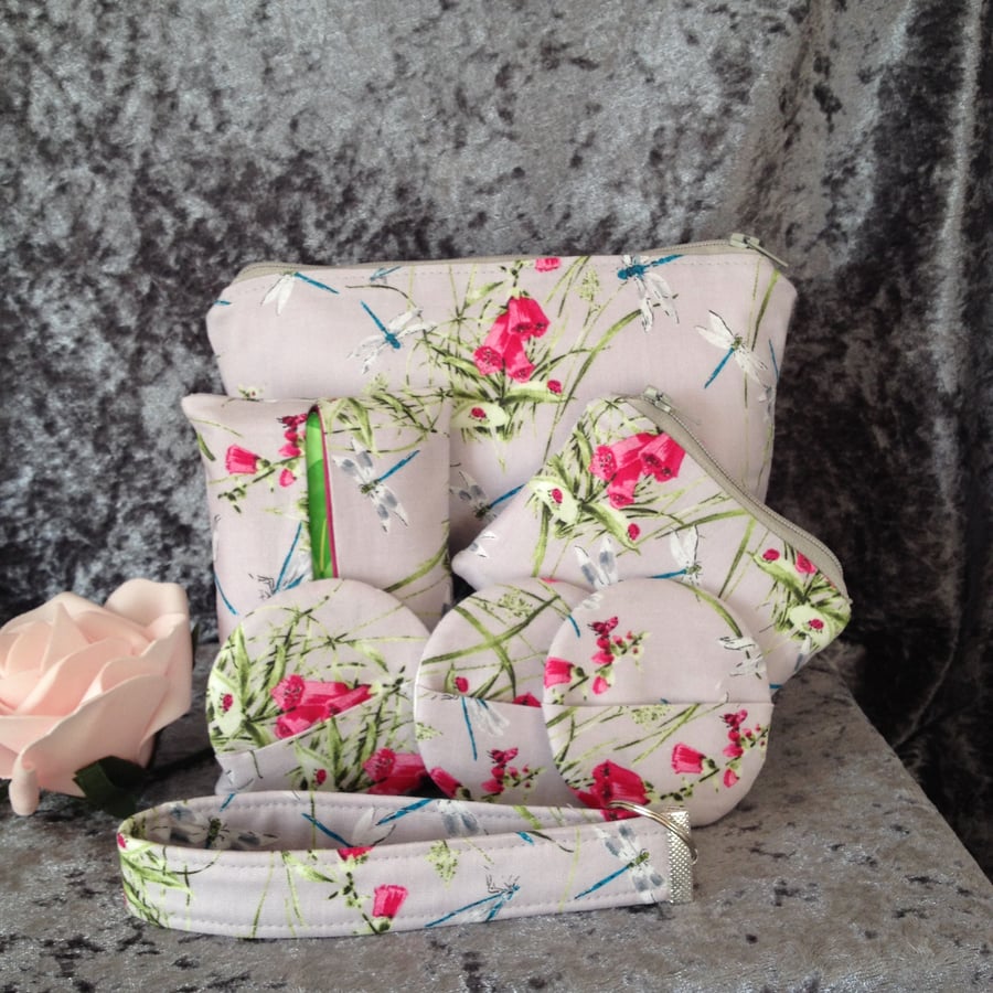 Foxglove and Dragonfly Gift Set
