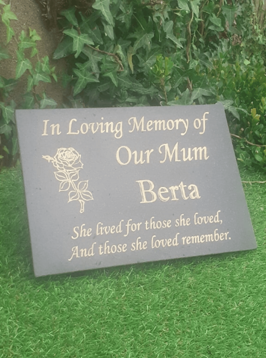 Memorial Grave Marker Grave Stone Cemetery Plaque Grave Memorial Plaque