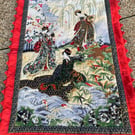 Oriental Beauties  Hand Quilted Wall Hanging Geisha Girls