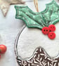 Christmas Pudding Tree Ornament - Image 3