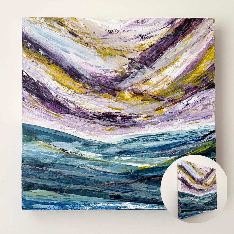 Super Seconds Original Seascape Painting - Sample 120