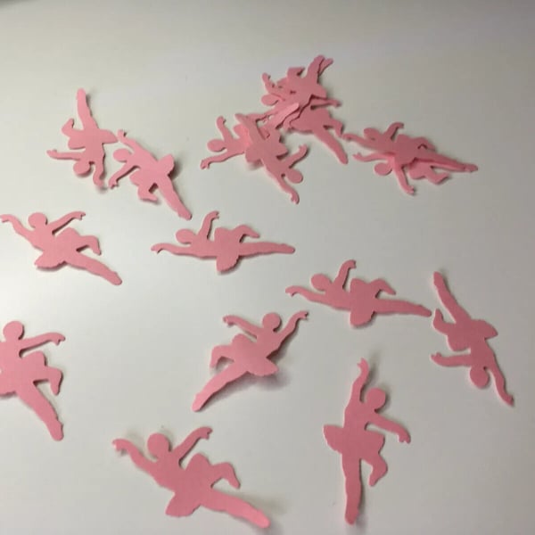 Baby Pink  Ballerina confetti
