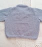 Classic Baby Cardigan Knitted in Alpaca Yarn, Prem Sizes Available, Custom Make - Image 2