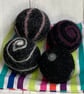Wool tumble dryer balls. Energy saving and plastic free. Spots and spirals - Image 3