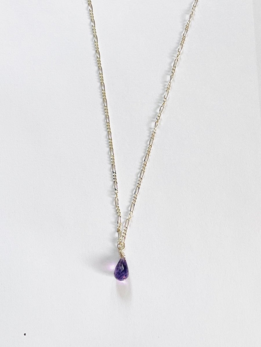 Sparkling Amethyst Pendant