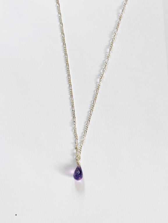 Sparkling Amethyst Pendant