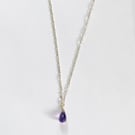Sparkling Amethyst Pendant