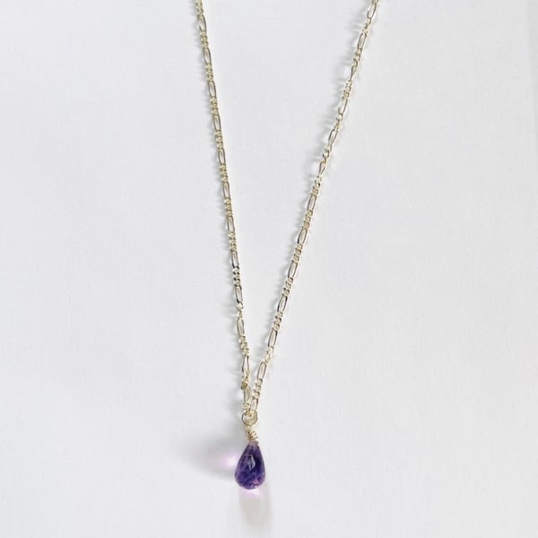 Sparkling Amethyst Pendant