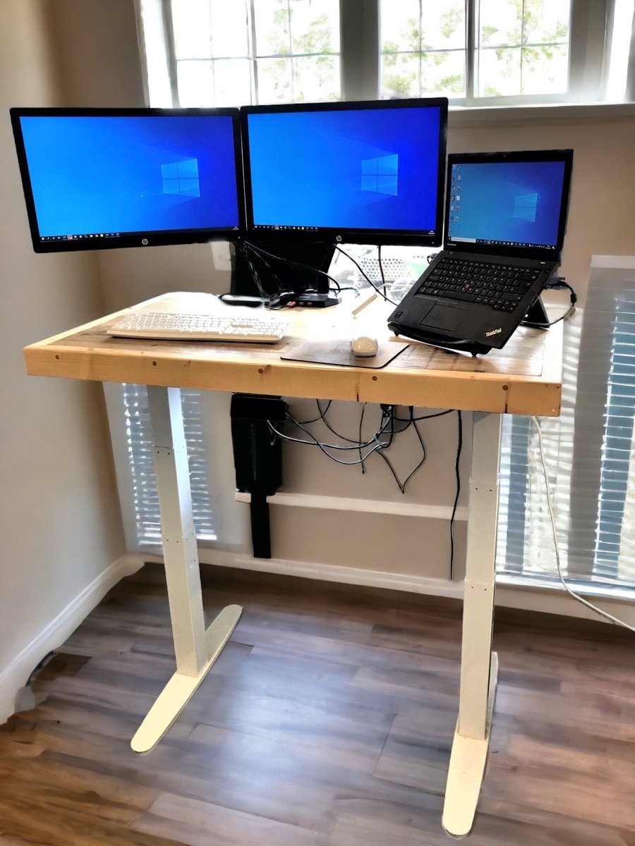 Sit Stand Desk, Electric Standing Desk, Ergonomic Height Adjustable Desk THE ROS