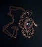 Hummingbird Pendant with crystal feature - Image 2