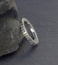 Textured Sterling Silver Ring - Image 2