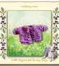Little Nippers and Bunny Hugs Lilac Cardigan 