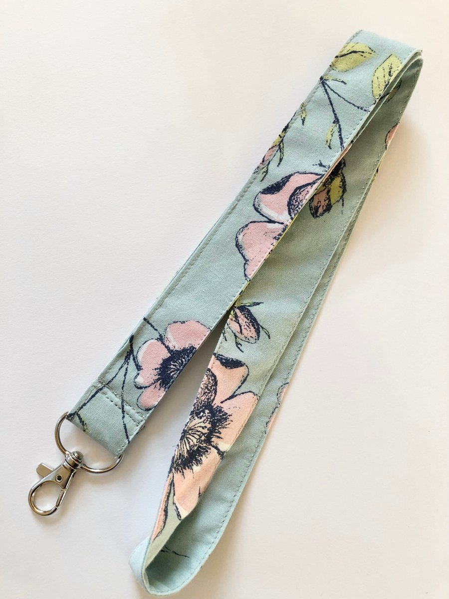 Floral Lanyard