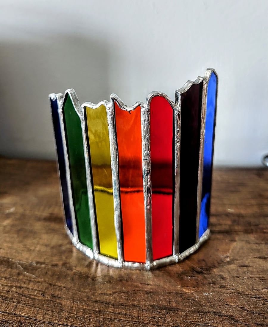 Rainbow Spectrum Chakra Candle holder