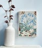 Mosaic Floral Art :  Bluebell Wood Mosaic Wall Plaque  - Image 2