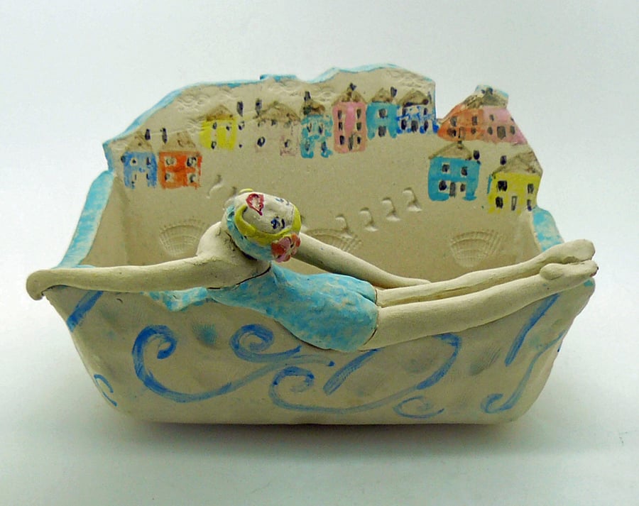 Bathing Belle for keys or bathroom