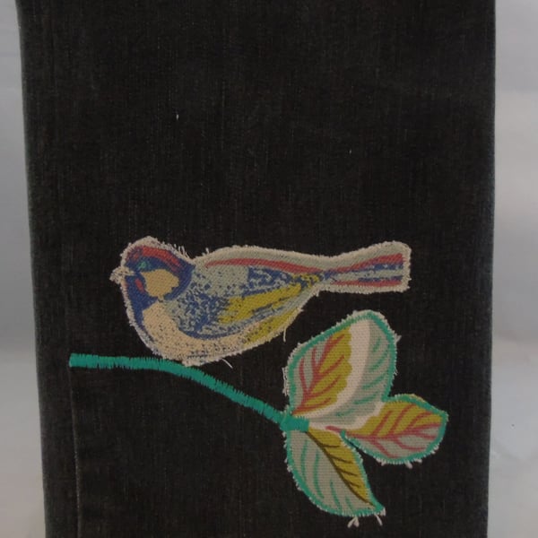 A5 Bird Removable Notebook Cover