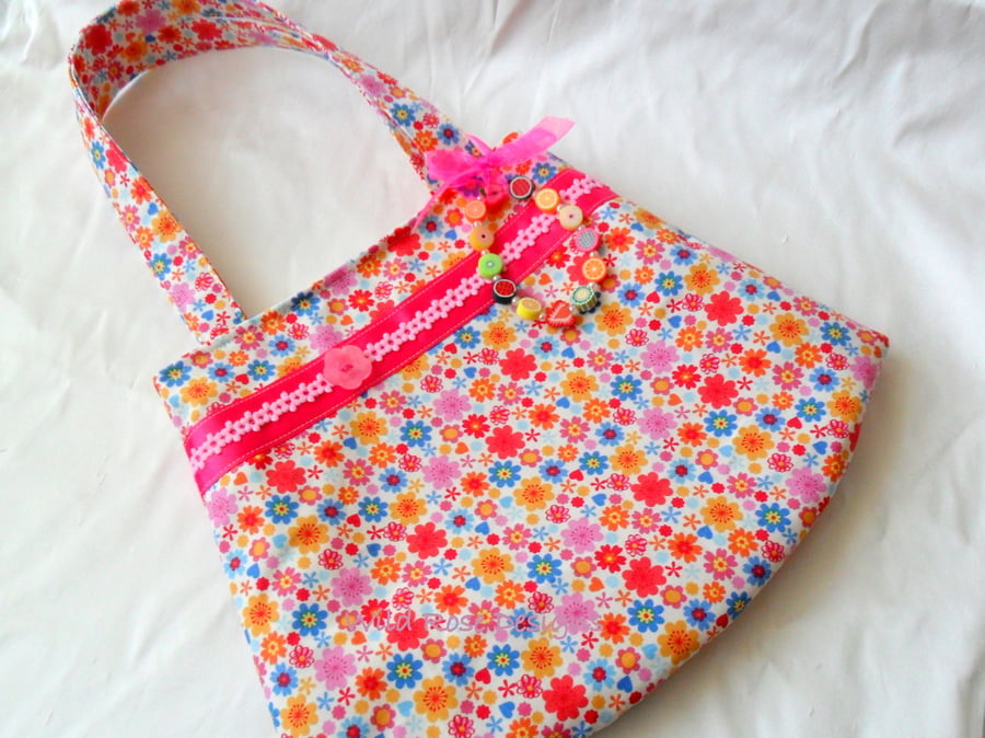 Child's bag in Pink - Reduced price, discontinued line
