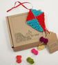 Crochet Kite - Alternative to a Greetings Card  - Image 1