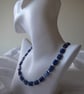 Kyanite & Sterling Silver Necklace 