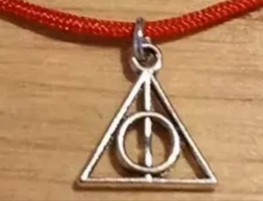 Harry Potter Red Nylon Cord Bracelet
