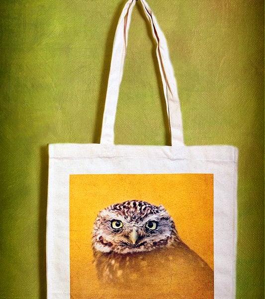 GOLDEN OWL - TOTE BAGS INSPIRED BY NATURE FROM LISA COCKRELL PHOTOGRAPHY