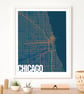 Maps Of the USA and Canada Giclee Fine Art Print, Wall Art Print, Street Print - Image 3