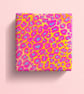 Leopard print wrapping paper in blue, orange, pink or green - Image 6