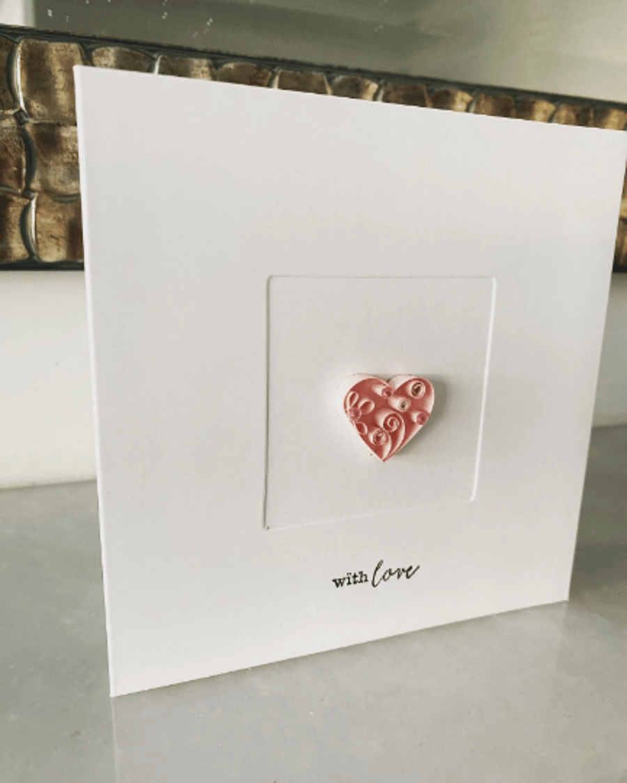 Quilled With Love Card