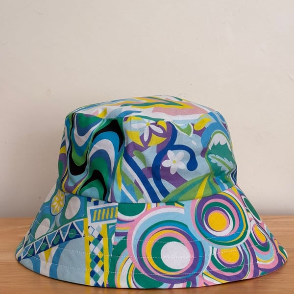 Patchwork Bucket Hat