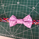 Handmade dog bowtie 