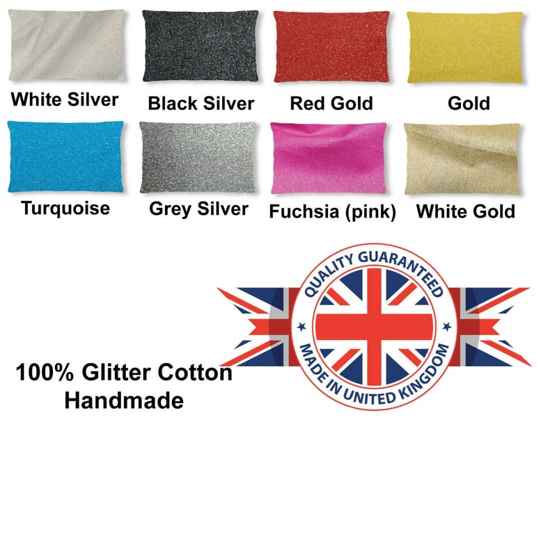Oblong sparkle cushion cover, Rectangle sparkle cover