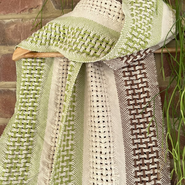 Handwoven Pure Cotton Scarf