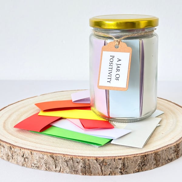 Jar of Positivity. 50 Uplifting Quotes & Affirmations, Positive Self Care