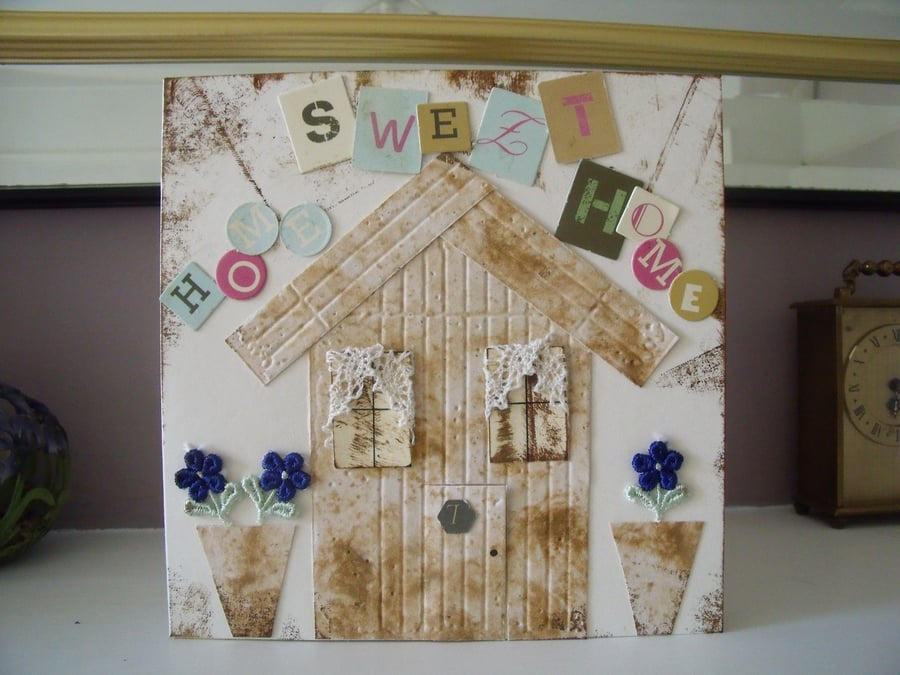 Shabby Shed New Home Card