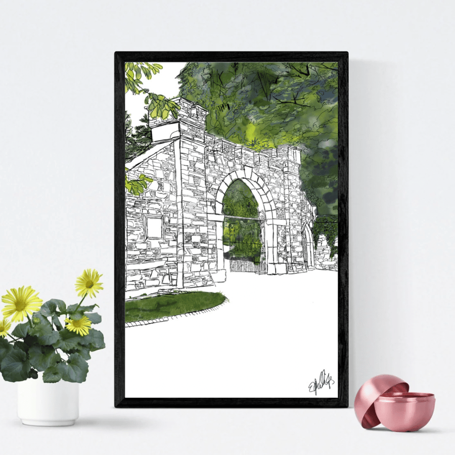 Hillsborough Fort Fine Art Print 