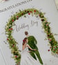 Wedding Day Card, congratulations to the new couple, fun wedding