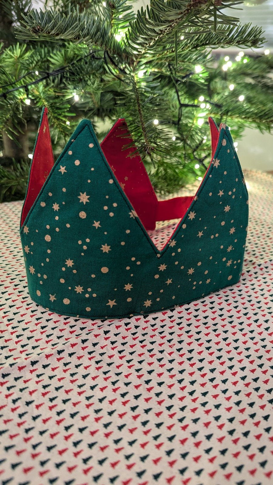 Reversable Reusable Christmas Crown - Child 48cm