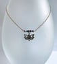 Lotus 'Om' Pendant Necklace. - Image 1