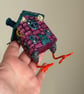 Spun Cotton Baba Yaga Hut Purple - Image 8