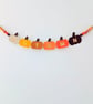 Felt Autumn Pumpkin Garland with Wool Felt Balls - Autumn Colours Gourd Bunting  - Image 5