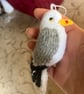 Seagull hand knit tree decoration - Image 3