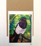 Magpie Print - Magnificent Mischievous Magpie  - Image 8