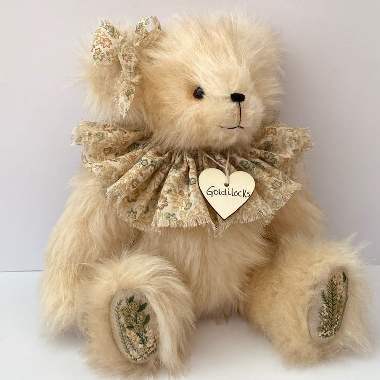 Sold. Custom order artist bear for Gillian 