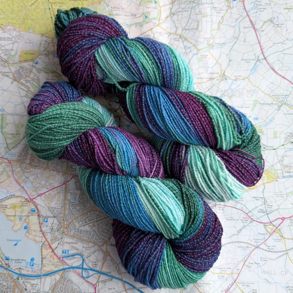 Oh what a world :: tencel : cotton : elastane :: sock :: 100g