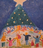 Multi pack of 20 Christmas cards - Image 1