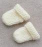 KNITTING PATTERN PDF Plain Bootees - Image 4