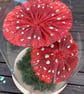Paper Fly Agaric Mushrooms - Image 3