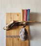 Live edge wooden floating shelf - Image 4