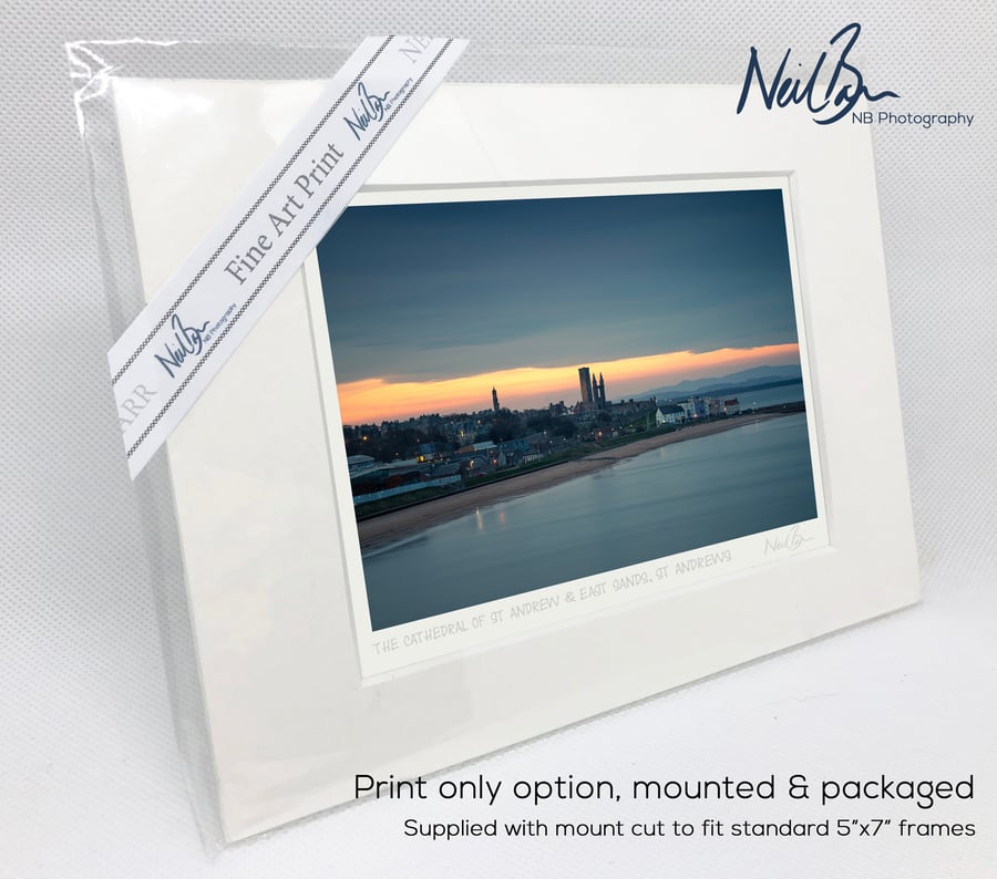 Cathedral of St Andrew Fife Scotland - A6 (7" x 5") Unframed Print